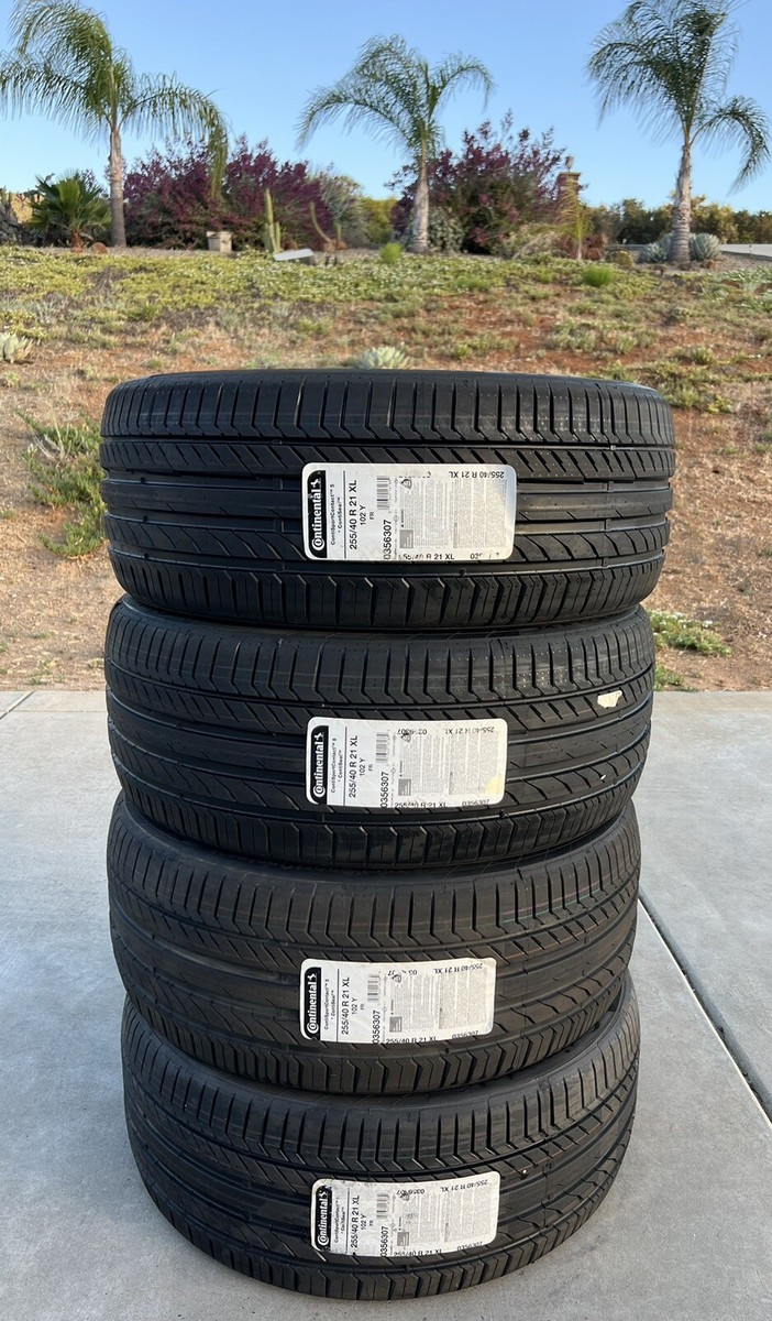 255/40R21 Continental ContiSportContact 5 Tires | Set of 4