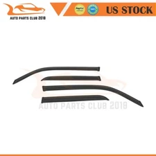 For 10-20 Toyota 4Runner Sport JDM Aero Wavy 4Pcs Tinted Window Visor Guard Vent