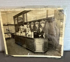 1938 Candy Shop & Soda Fountain Original Photo 8 x 10 Interior Vintage NYC?