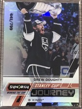 Drew Doughty 2020-21 Synergy Stanley Cup Journey Winning The Cup #’d/799 Kings