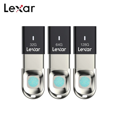 New Lexar JumpDrive Fingerprint F35 PRO 64GB 128GB 256GB USB 3.0 USB Flash Drive - Picture 2 of 17