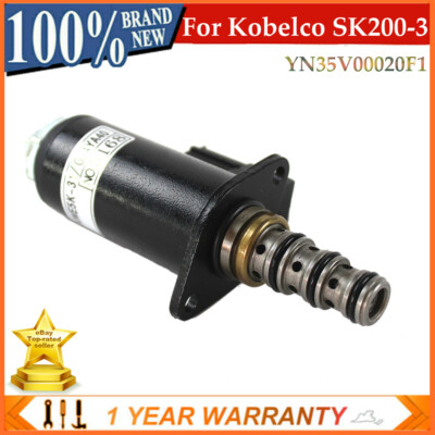 #ad Solenoid Valve YN35V00020F1 KWE5K 31 G24D40 for Kobelco SK200 2 SK200 3 SK200 5 $78.32