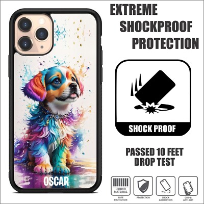 Personalisieren Handy Hülle Stoßfest Cover für iPhone Galaxy Huawei Honor Moto #1