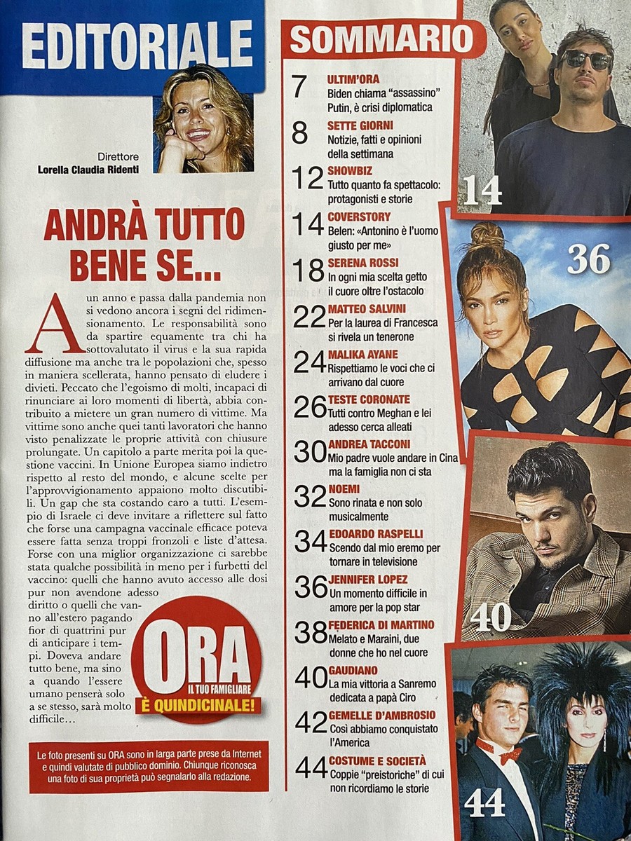 Ora 2021 Rodriguez,Serena Rossi,Malika Ayane,Gaudiano