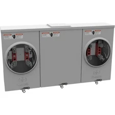 MILBANK U1252-X 200A DUAL METER CAN SOCKET OVERHEAD/UNDERGROUND BRAND NEW!!!!