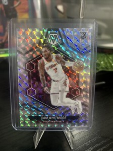 2023-24 Panini Mosaic Cam Whitmore Silver Mosaic Prizm RC Rockets #217