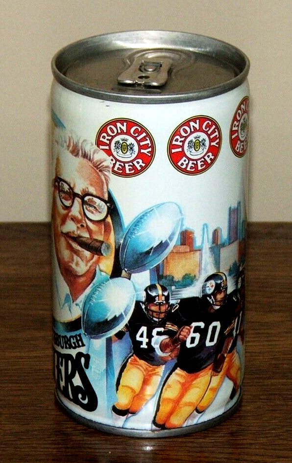IRON CITY BEER CAN THE PITTSBURGH STEELERS eBay
