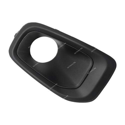 Front Left Bumper Fog Light Lamp Bezel Cover For 2015-2018 Jeep Renegade Black - Picture 2 of 7