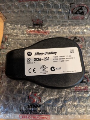 ALLEN BRADLEY 22-SCM-232 SERIES A F/W V2.002 INCLUDES 22-RJ45CBL-C20 1203-SFC