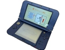 New Nintendo 3DS XL LL Metallic Blue Console only Tested with Stylus New 3DS