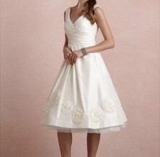 Anthropologie x BHLDN Hitherto Pinwheel Silk Tea Length Dress Size 8 MSRP $1400 