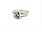 GORGEOUS 14K GOLD RING - 0.08 carat diamonds - 2.67g