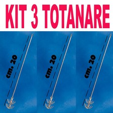 TOTANARA A SPILLO DOPPIA CORONA CESTELLO INFILA SARDA SARDINA ESCA SEPPIE TOTANI