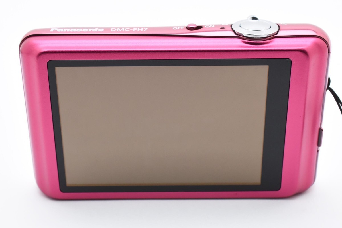 Panasonic LUMIX DMC-FH7 ピンク MINT in Box] Panasonic LUMIX DMC-FH7 Pink 4x Compact Digital