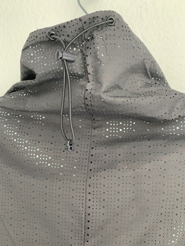 Fabletics Liora Pullover Mock Neck Long Sleeve Size XXS Gray Dot New - Picture 3 of 10