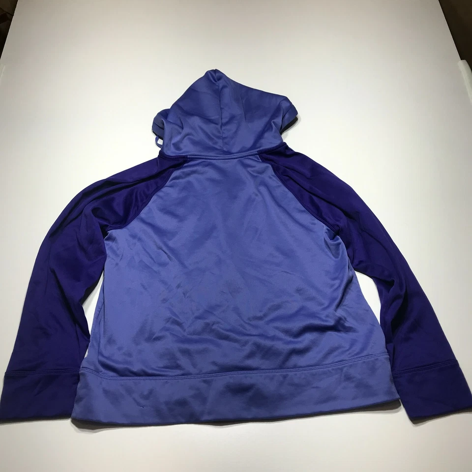 Danskin теперь куртка женщин размер XXL (20) фиолетовый полный молнии толстовка с капюшоном флис с подкладкой - Изображение 2 из 4