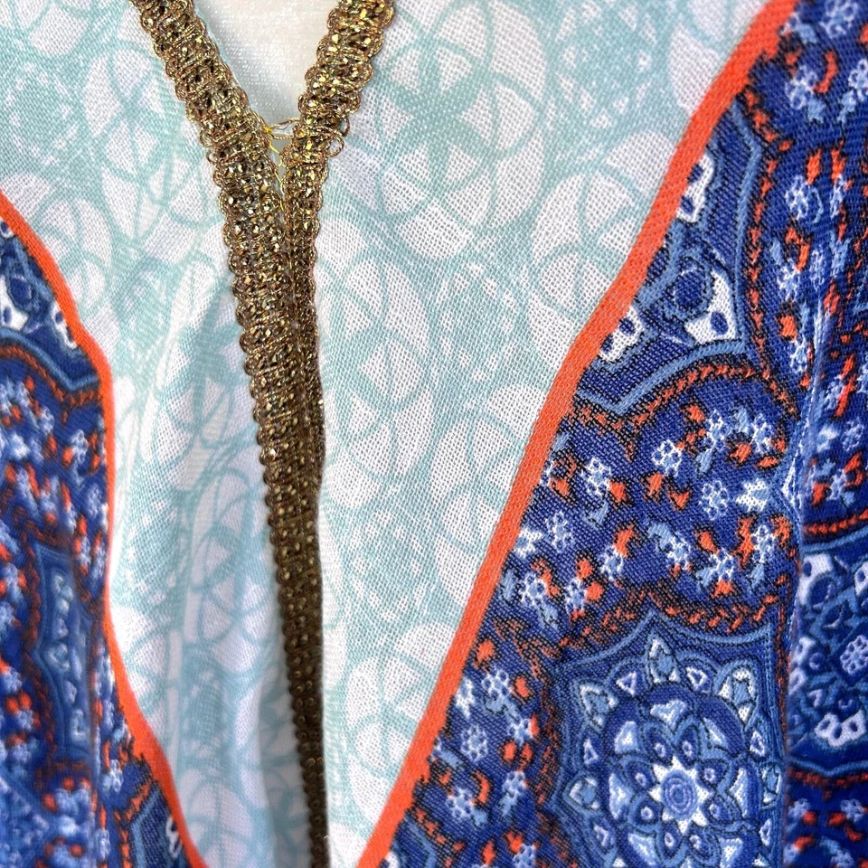 Steve Madden Funda de Natación Túnica Top Mini Vestido O/S Boho Resort Festival Playa Foto 4 de 4