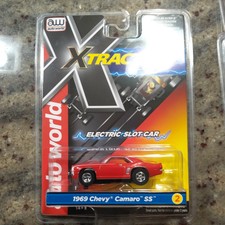 Auto World Xtraction Ultra G 1969 Chevy Camaro SS HO Slot Car Red R35 New 