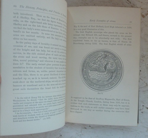 Antique Book 1897 The History Principles & Practice of Heraldry Hulme H/B - Picture 10 of 15