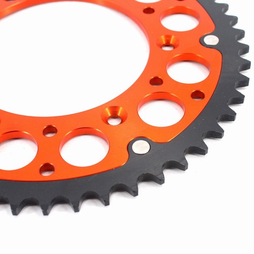 KKE 50T CNC Sprocket Fit KTM 125-530 250 350 450 500 All Model 2003-2023 Orange - Picture 6 of 8