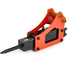  1-2 Ton Mini Excavator Attachment Hydraulic Concrete Hammer Breaker