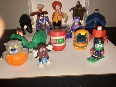 レア　コンプ　ハーディーズ　Hardee's ミールトイ　ビンテージ Lot Of 16 Vintage Mcdonalds Happy Meal Burger King Hardees