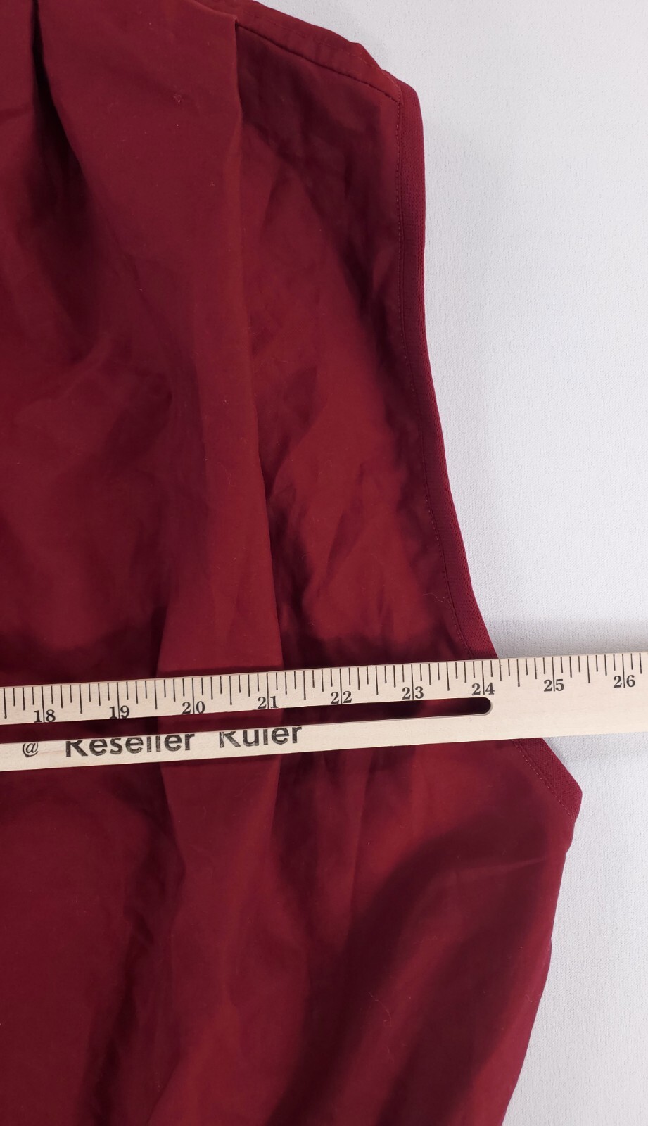 Zero Restriction 1/4 Snap Pullover Vest Navy Red … - image 6