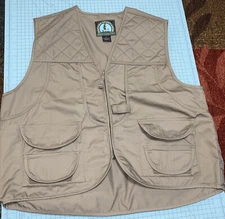 Fishing Hunting Vest Master Sportsman Rugged Outdoor Gear Kahki Men’s Size XL