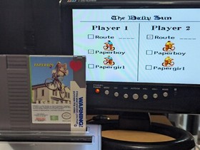Paperboy Nintendo NES gioco testato funzionante autentico