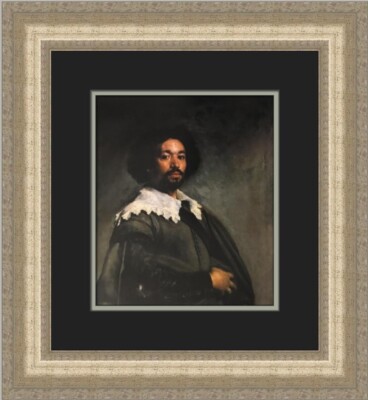 Diego Velazquez Portrait of Juan De Pareja Custom Framed Print