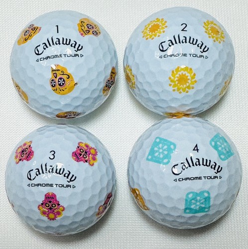 Brand New Limited Edition Callaway Chrome Tour Día de los Muertos Golf Balls - 4