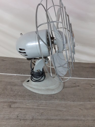 Vintage Dominion Metal Desk Fan Model 2012C (Parts Or Repair) *MADE IN USA* - Picture 4 of 8