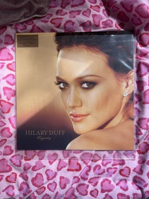 Hilary Duff DIGNITY Limited Edition, Merlot with Black Swirl  Vinyl LP