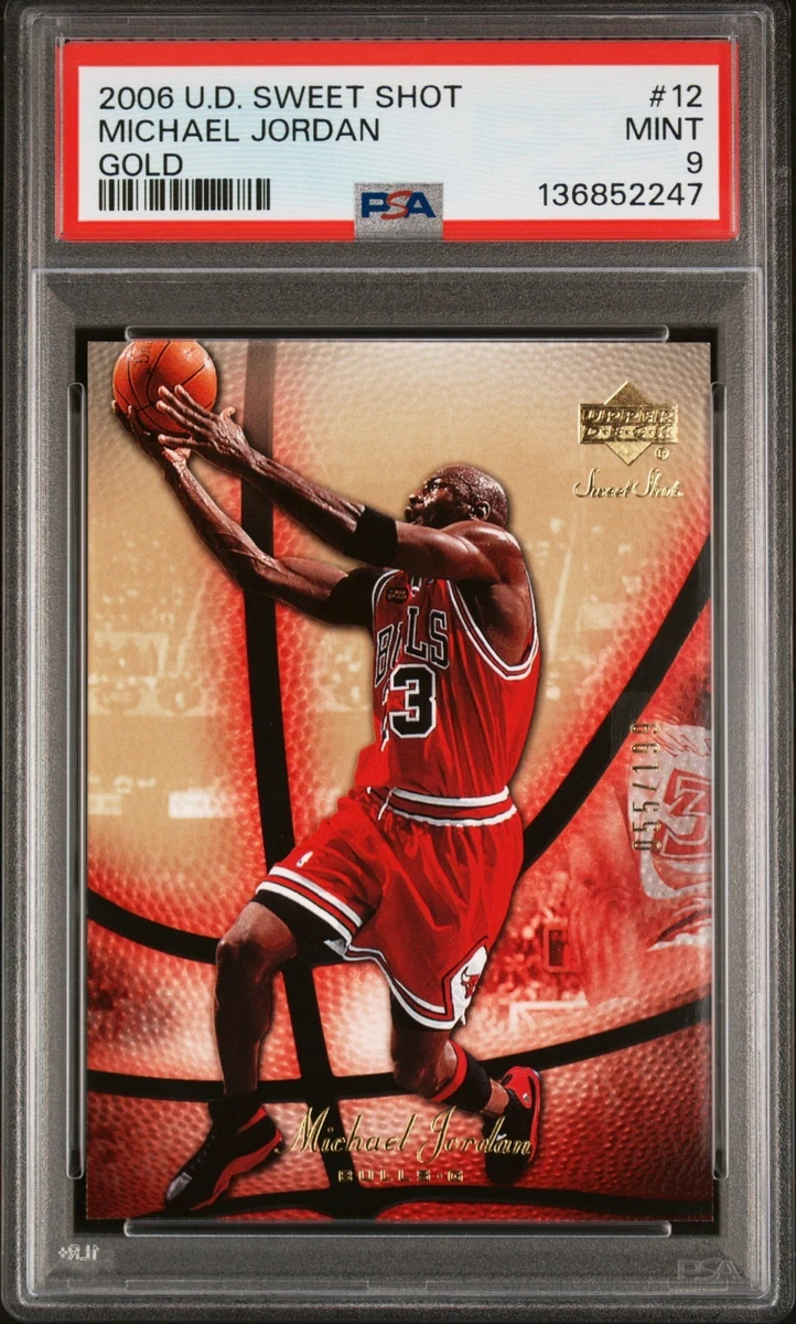 Michael Jordan 9 Graded Basketball Sports Trading Cards