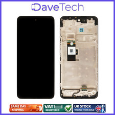 Motorola Moto G13 2023 XT2331-2 LCD Screen Display Touch Digitizer +Frame