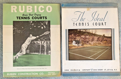 TENNIS COURTS 1930s Brochures Tennis Court Construction Companies Cork Colprovia