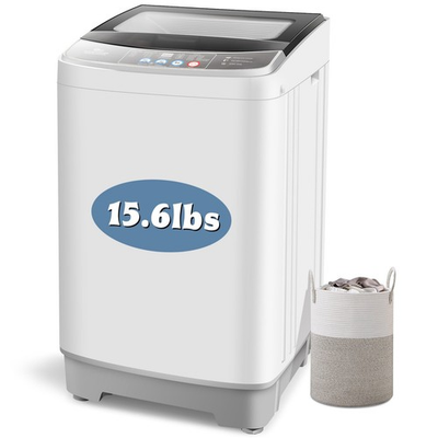 #ad #ad Portable Washing Machine 15.6lb Capacity Full Automatic 10 Washing Modes Washer $172.99