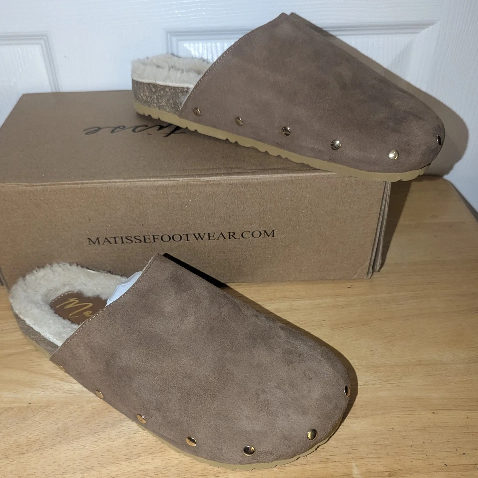 Matisse Women's Upstate Studded Mule Clogs Tan Size 8M - Image 3 of 4