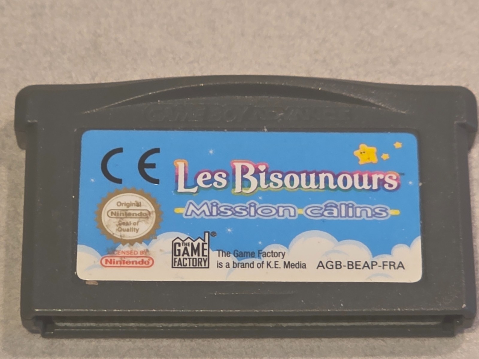 LES BISOUNOURS MISSION CALINS NINTENDO GAMEBOY GAME BOY ADVANCE GBA