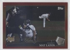 2009 Topps Red Hot Rookie Mat Latos #RHR7 0z6