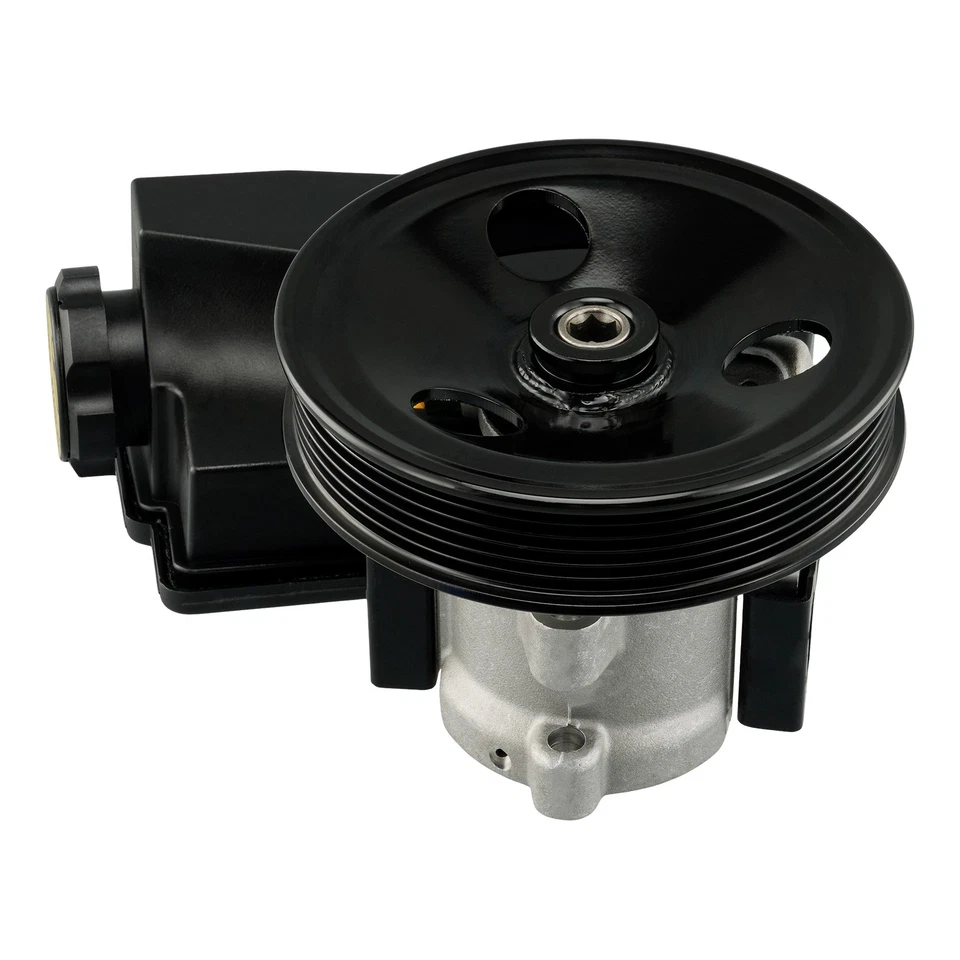 Bomba de dirección asistida con polea para 97-2003 Jeep Wrangler 1996-2001 Cherokee Foto 2 de 4
