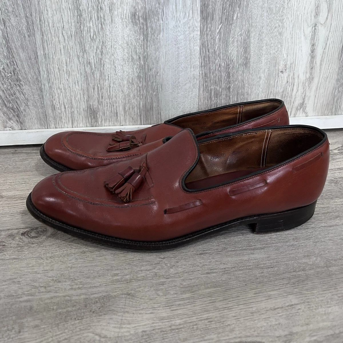 Cheaney Shoes | Royal Tweed Premium Grade | Tassel Loafers | UK 11.5 | US 12.5 Royal Tweed By Cheaney Of England Premium Grade Black Tassel  main image 2