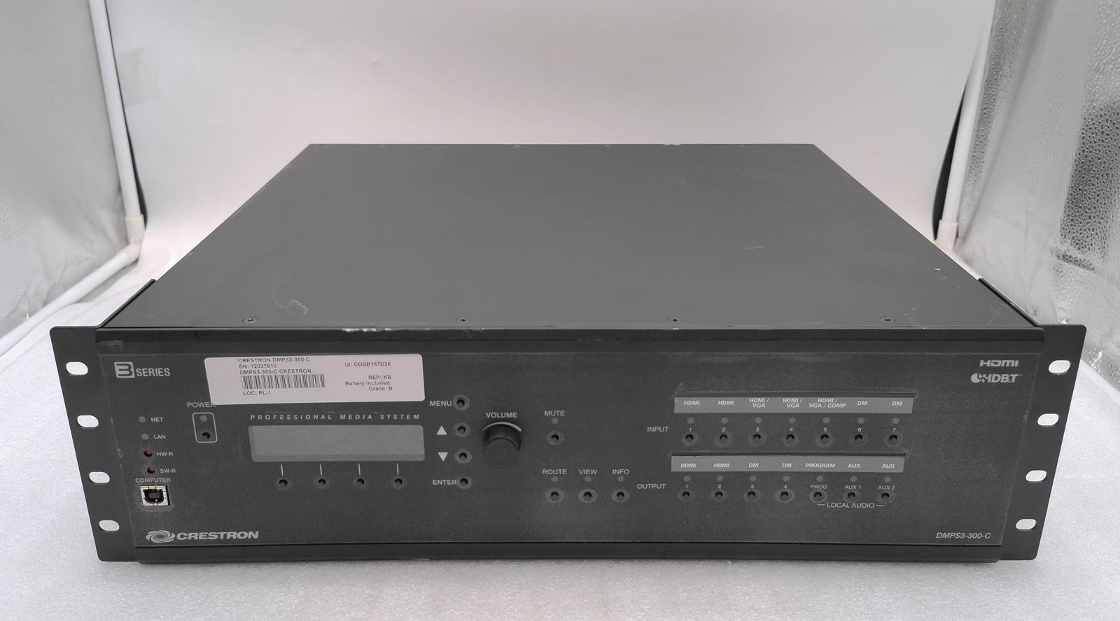 CRESTRON 3-SERIES DMPS3-300-C DIGITALMEDIA PRESENTATION SYSTEM