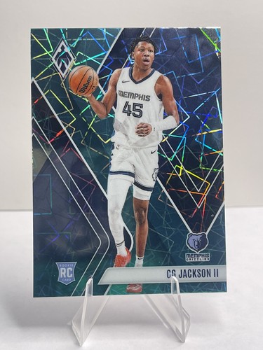 2023-24 Panini Phoenix - Rookies GG Jackson #266 Teal Lazer Phoenix (RC)