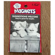 Vintage Paula 15 Magnet Kittens Suggestions Welcome Made in USA New 01056