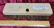 Laitner Brush Company 886 Plastic Palmyra Bristle Deck Brush 10" NEW TOOL WORK