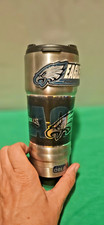 Great Looking Philadelphia Eagles Stainless Steel Cold or Hot Drink Tumbler Cup