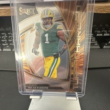Panini Select Turbocharged Insert Micah Parsons #20 Packers Football 2025