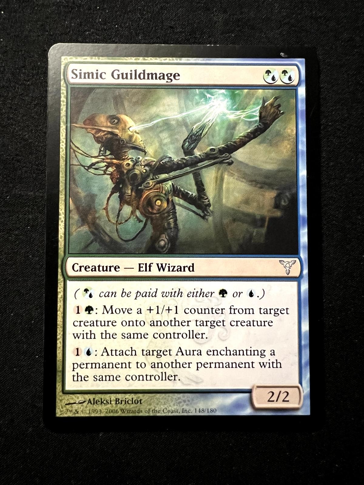 Simic Guildmage 148 Uncommon Dissension Magic: The Gathering Lightly Played