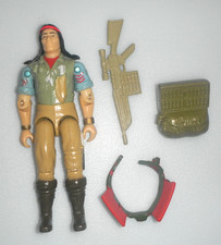 Vintage 1984 Spirit Indian Tracker & Accessories G.I. GI Joe Figure 3.75 ARAH